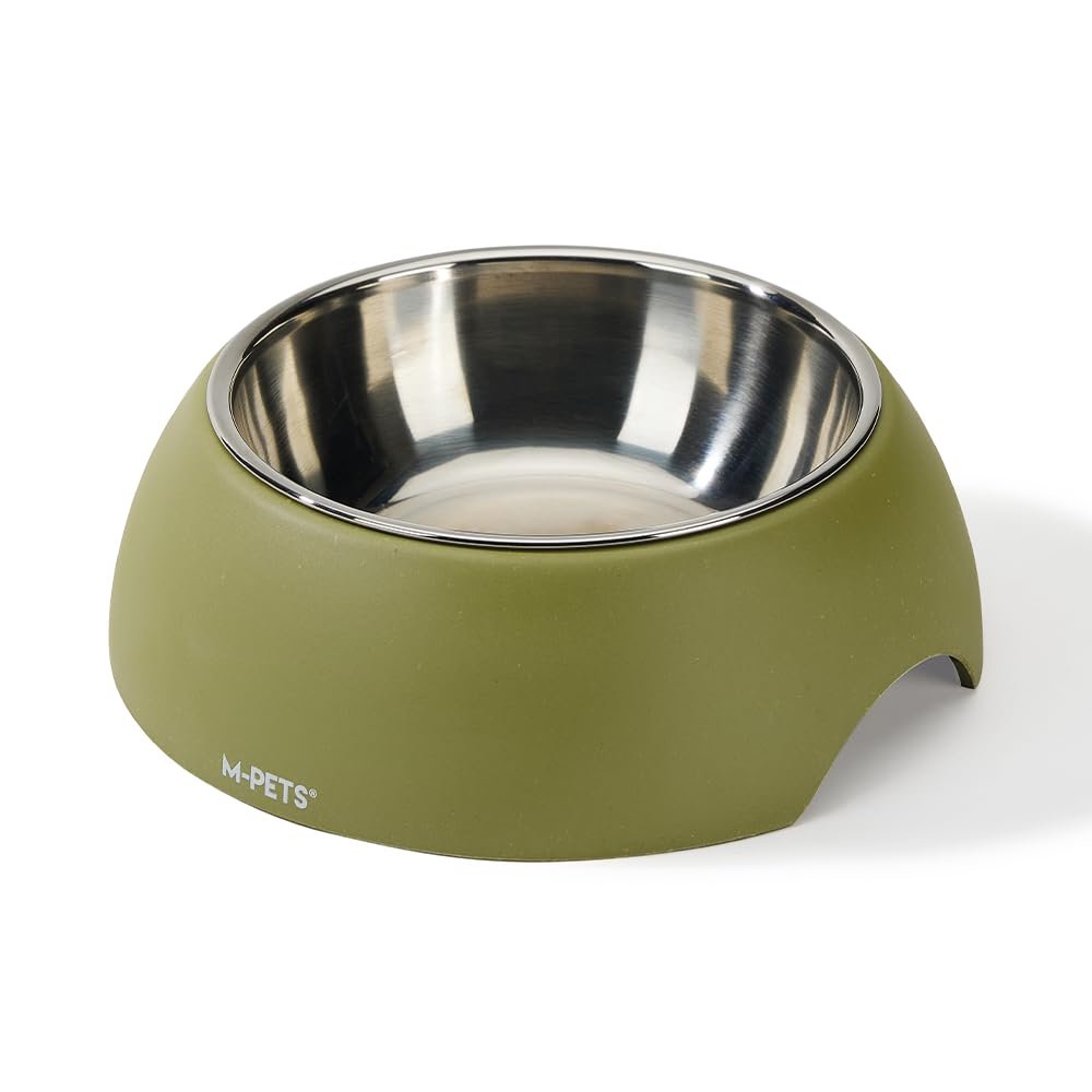 M-PETS ECO BAMBOO MAMA KABI 600ML OLİVE