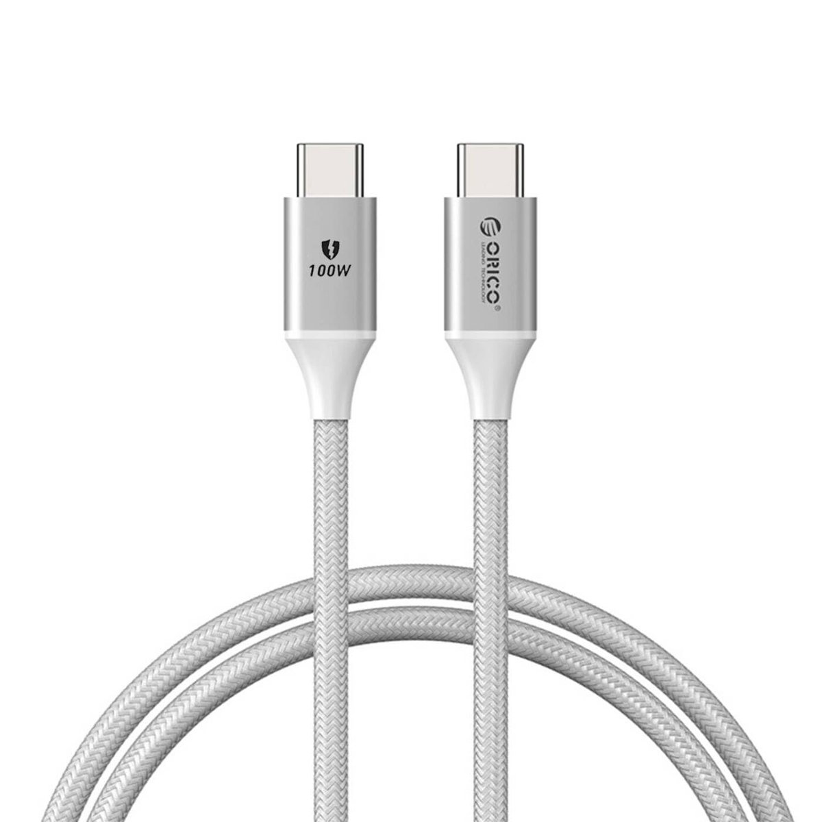 Orico 60W 3A PD Type-C to Type-C Hızlı Şarj ve Data Kablosu Siyah 1 Metre