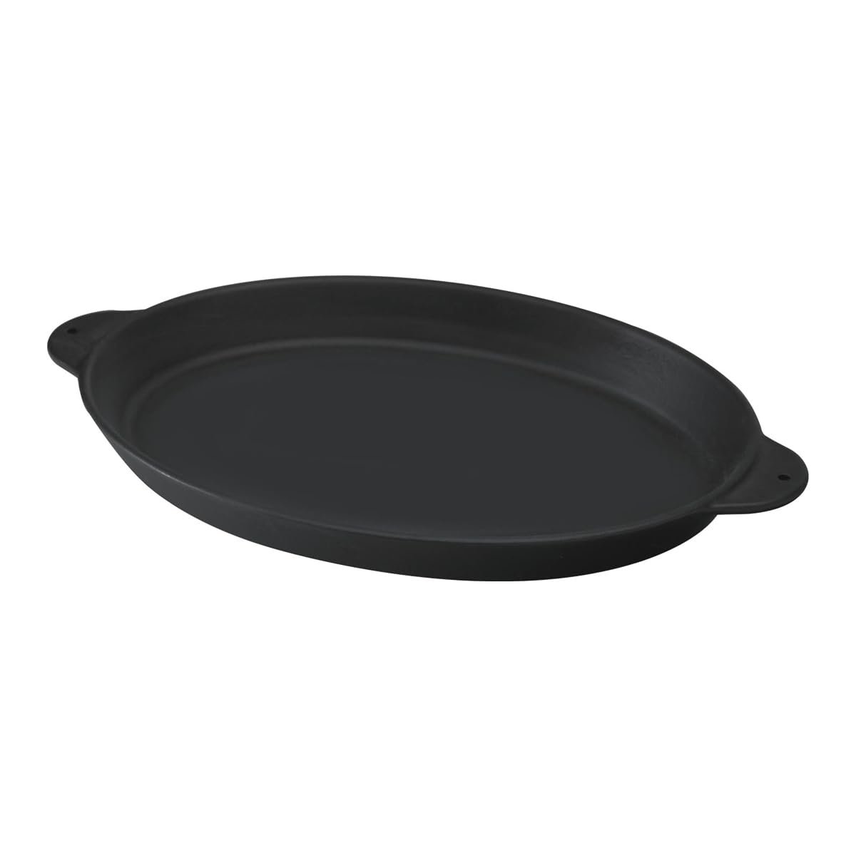 Lava Döküm Fajita Tavası 18x24 Kulplu, Oval