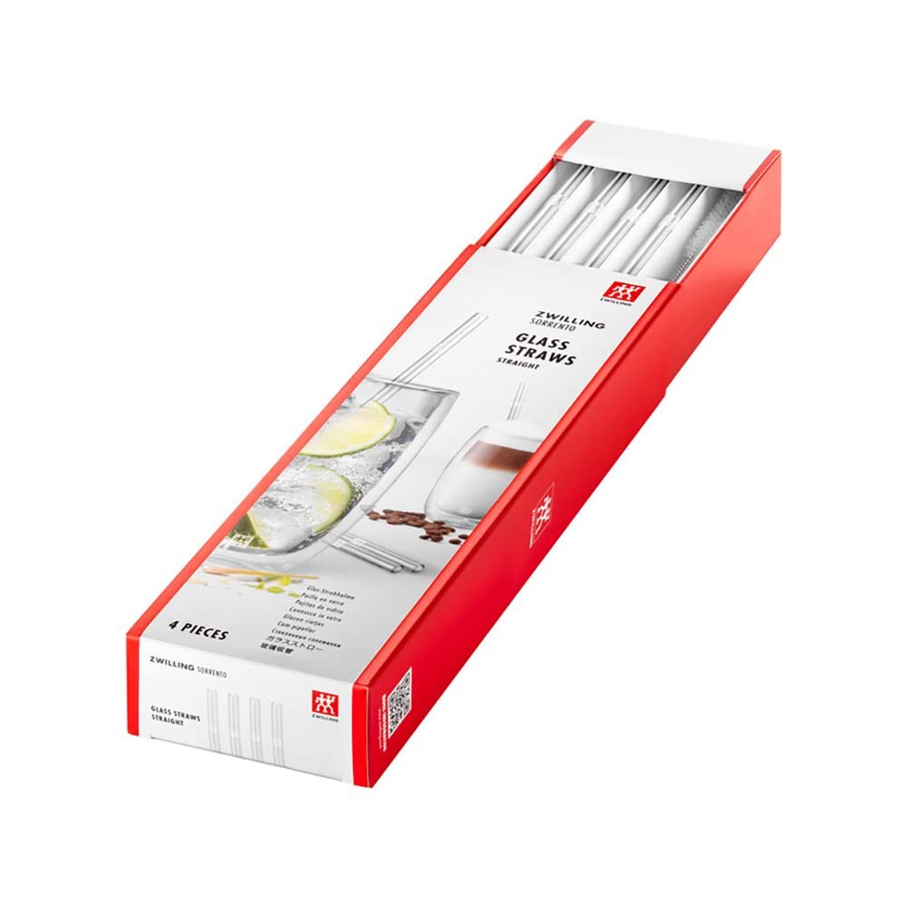 Zwilling Sorrento Şeffaf Cam Pipet, Düz