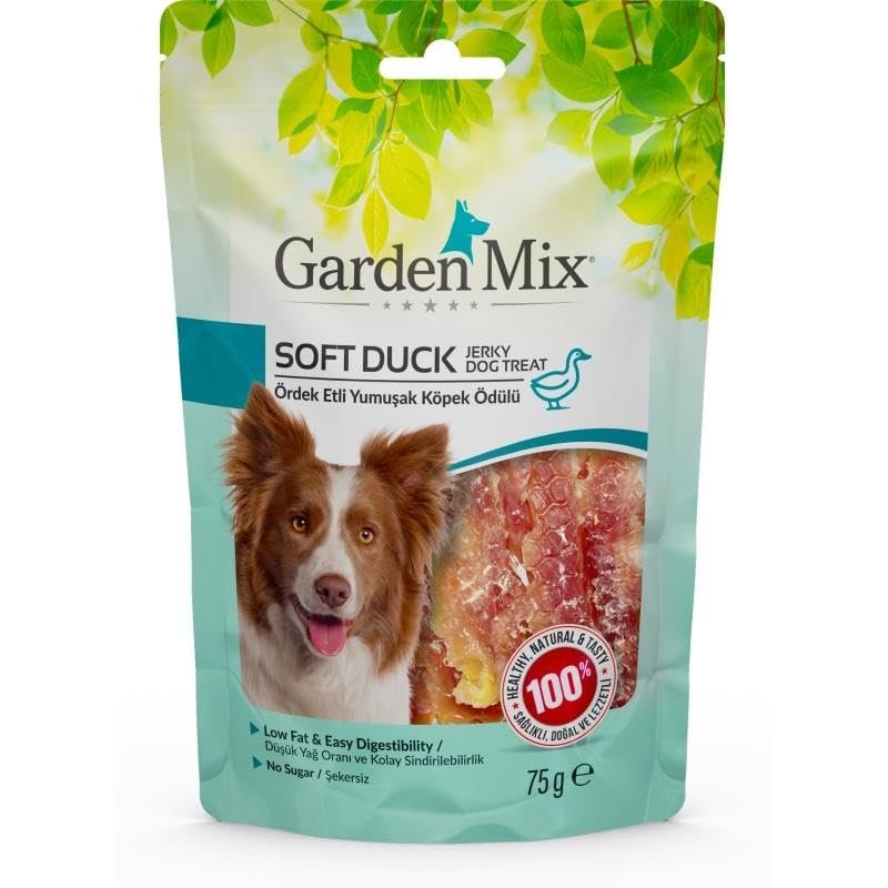 Garden Mix Ördek Etli Yumuşak Köpek Ödülü 75 Gr 75 Gr