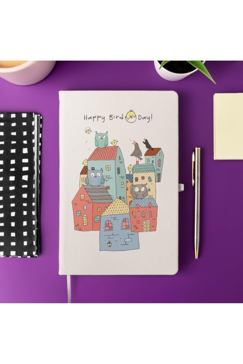 Hediyesepeti Happy Birdday Not Defteri 13x21 cm