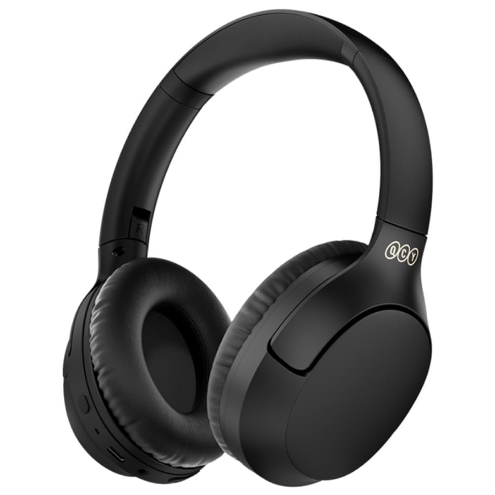 QCY H2 Pro Aux Kablosuz Bt 5.3 Siyah Kulaklık Hifi Enc 70 Saat Dinleme Oyun Modu