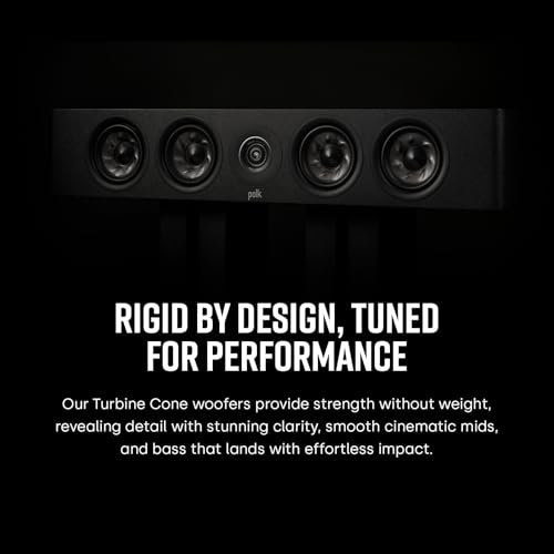 Polk Audio Reserve Serisi R350 İnce Orta Kanal Hoparlör, Beyaz