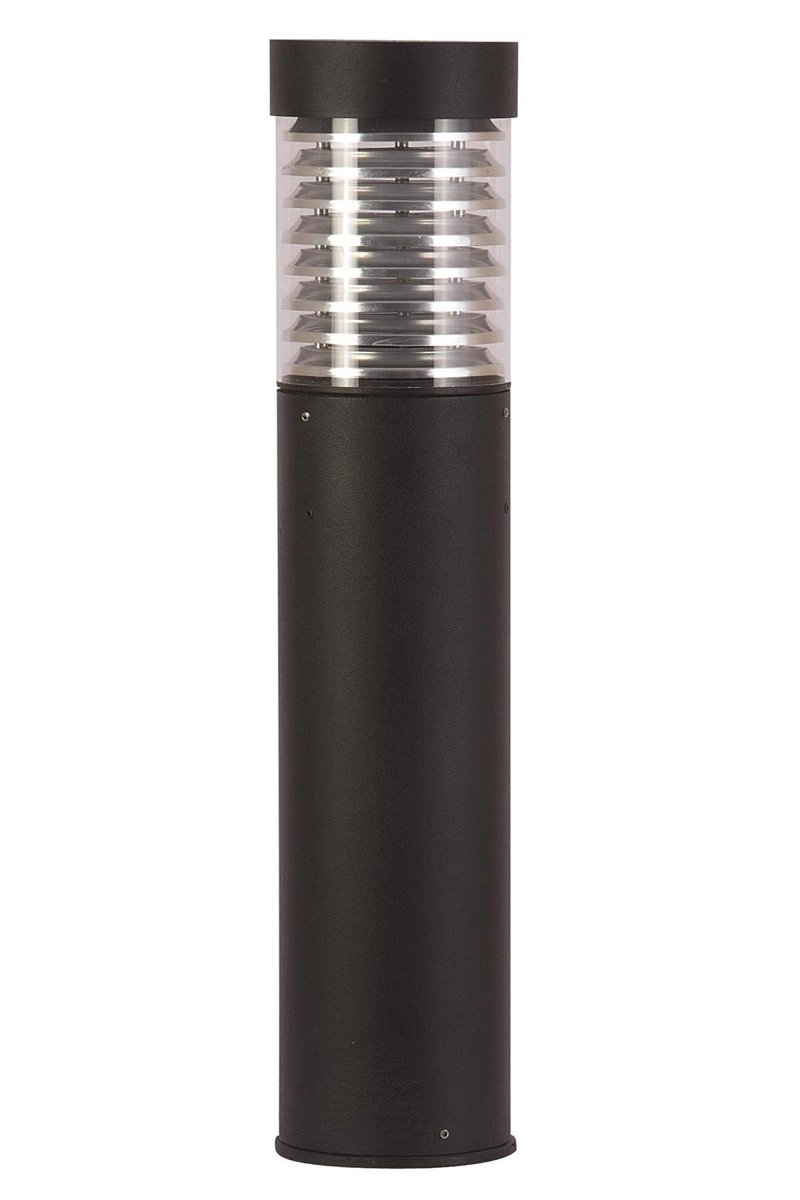 AVONNI BSU-68154-BSY-B Siyah Elektrostatik Toz Boyalı Dış Mekan Aydınlatma, E27, Aluminyum, Polikarbon Cam, 16cm