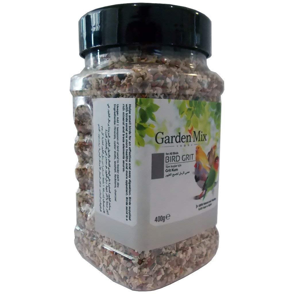 GARDENMİX GARDEN MIX Platin Grit Kuş Kumu 400g