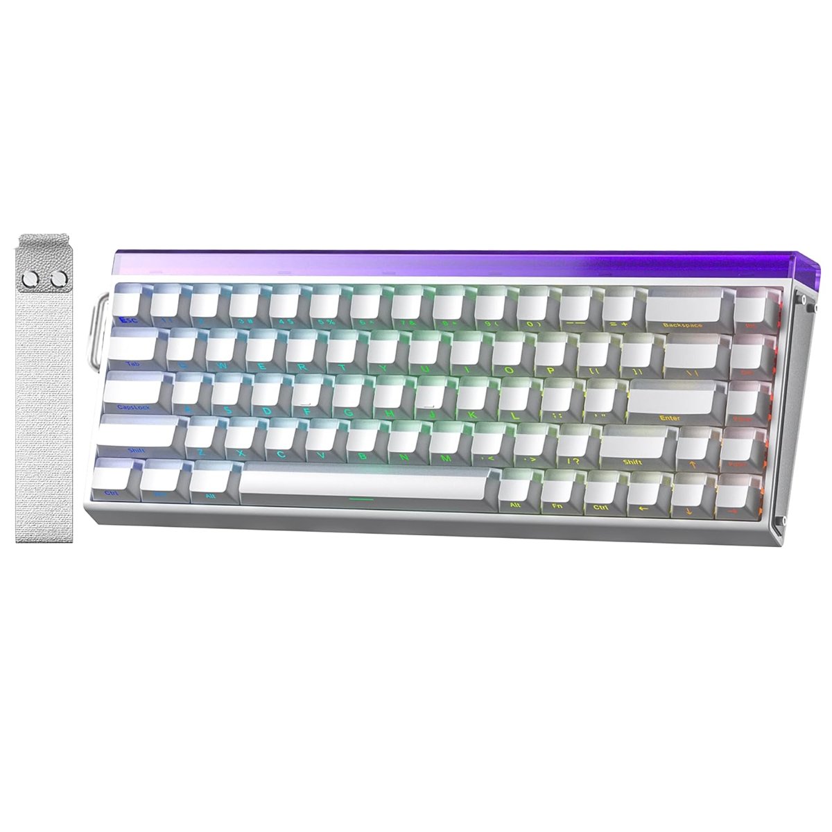 Aula Hero 68 He Manyetik Klavye Rapid Trigger Jade King Switch 8000Hz RGB Neon TKL Hot Swap Oyuncu K
