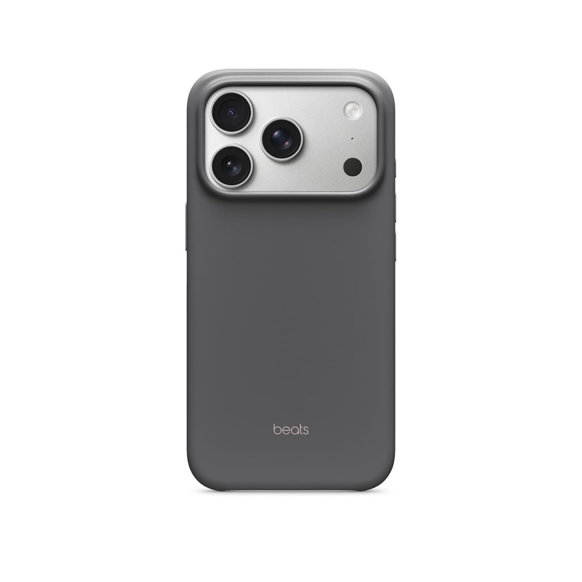 Beats iPhone 17 Pro Kılıfı, MagSafe ve Kamera Denetimi Özellikli, Mat Dış Yüzey, Mikrofiber İç Kaplama – Granit Grisi