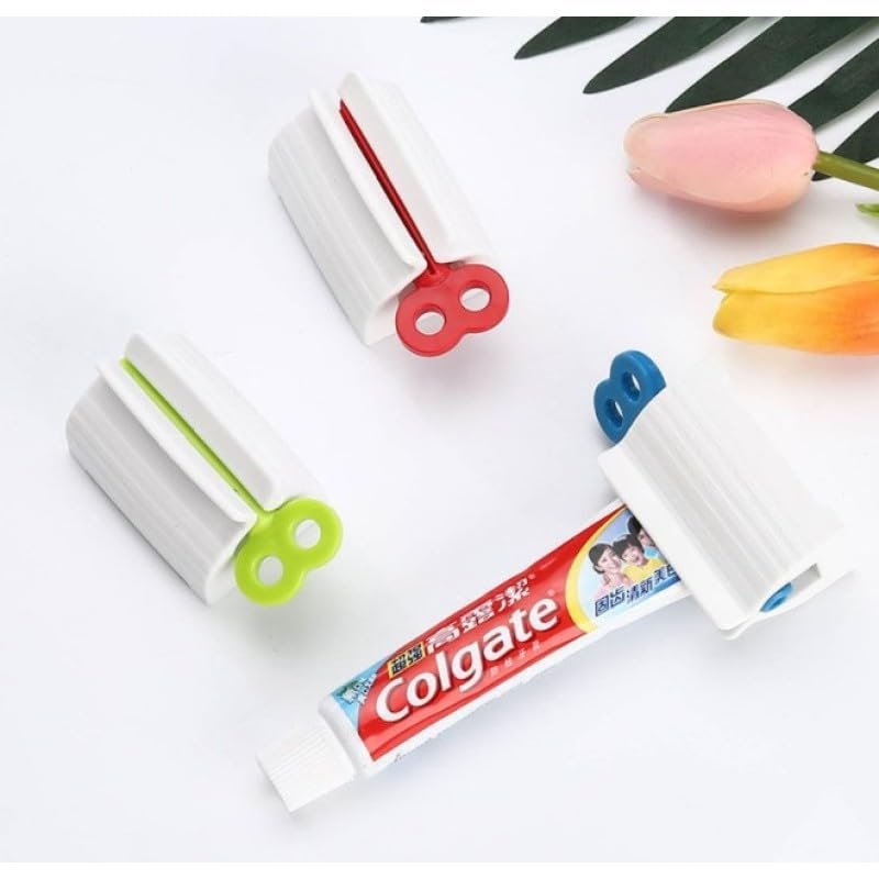AEE® 2 Adet Diş Macunu Sıkacağı Aparatı Çevirmeli