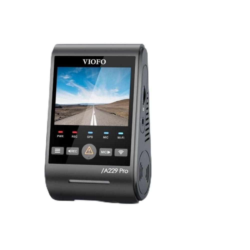 Viofo A229 Pro 4K HDR Sony Starvis 2 Sensörlü Wi-Fi GPS'li Araç Kamerası