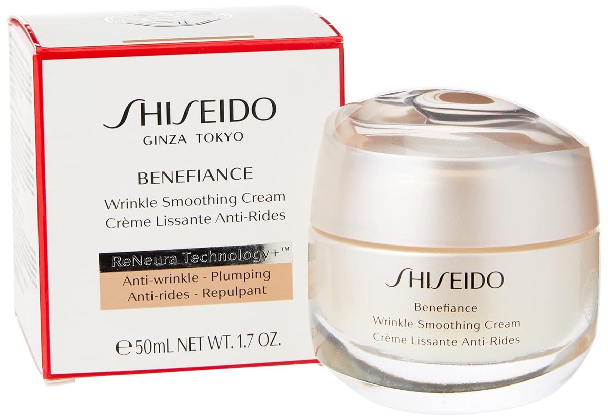 Shiseido Benefiance Wrinkle Smoothing Cream 50 ml Kırışıklık Karşıtı Nemlendirici, 768614149538