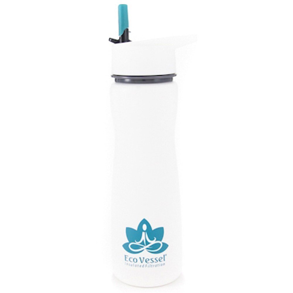Eco Vessel Aqua Vessel Insulated Filtre Bottle Termos 0.50 lt, Beyaz