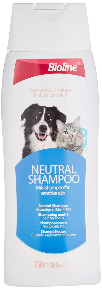 Bioline Kedi ve Köpek İçin Doğal Şampuan 250 Ml
