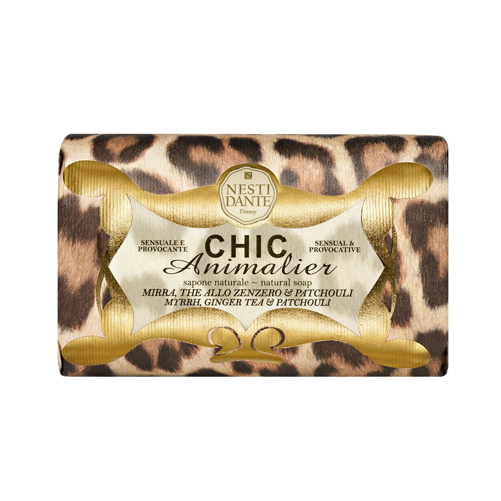 Nesti Dante Chic Animalier Bronze Leopard Sabun 250 gr