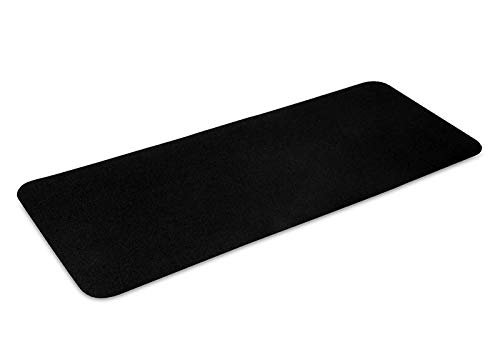 Lunatic LN-53149 Siyah Mavi Taban Suya Dayanıklı 40CM X 90CM Ofis + Gaming Kayma Yapmayan, Titreme Yapmayan Mouse Pad (XX-Large)