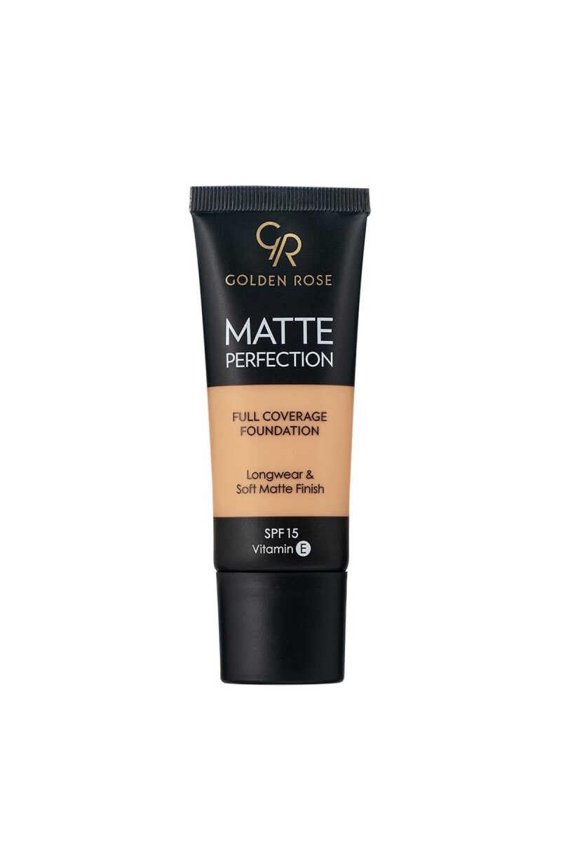 Golden Rose Matte Perfection Foundation - Warm 06 - Yoğun Kapatıcı Mat Fondöten