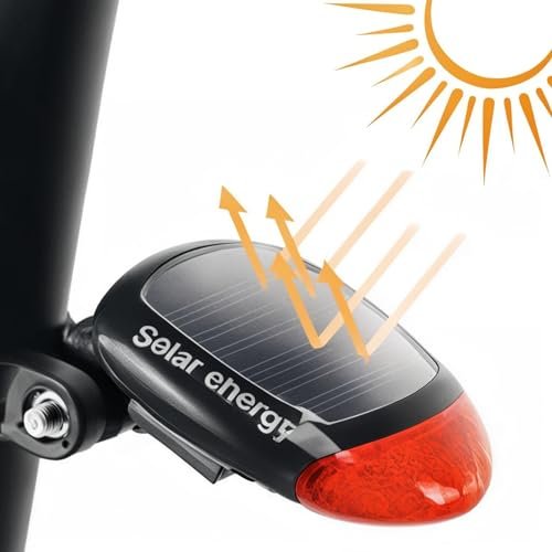 Busstier LED Güneş Enerjili Bisiklet Kuyruk Lambası – Güvenli ve Çevre Dostu Sürüş İçin