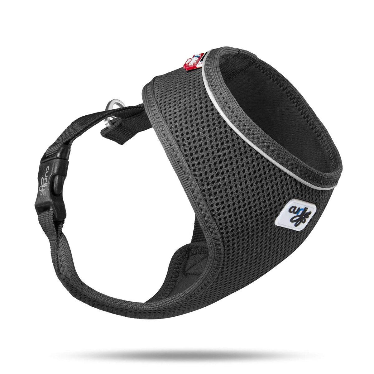 CURLI BASIC HARNESS AIR-MESH BLACK S