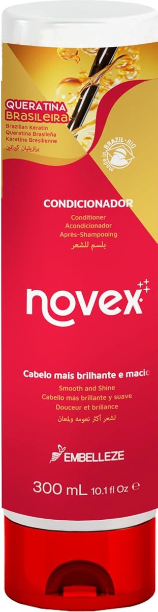 NOVEX BRAZILIAN KERATIN- Kurumuş ve Zarar Görmüş Saçlar için Keratin İçeren Saç Kremi 300ml (8761200