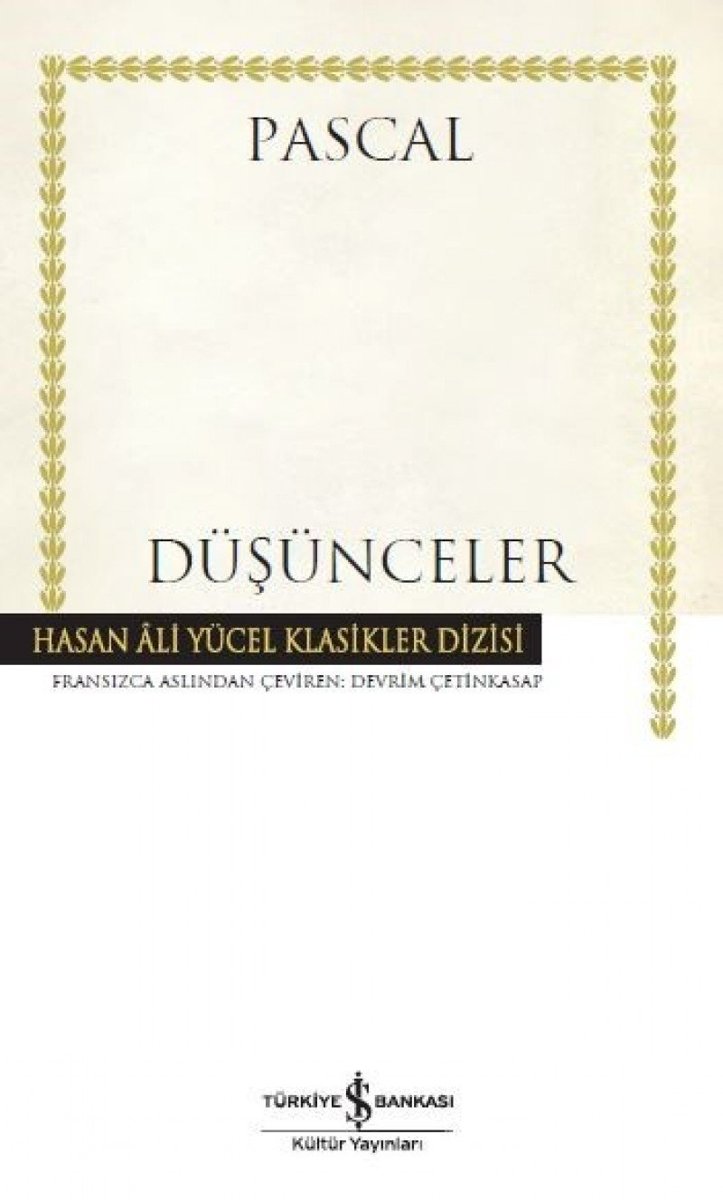 Düşünceler: Hasan Ali Yücel Klasikler Dizisi