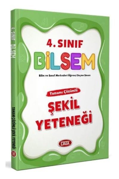 Data Yayınları 4.Sınıf Bilsem Şekil Yeteneği