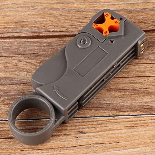 AEE® Mini Kablo Sıyırma Pensesi – Ayarlanabilir Rotary Wire Stripper, Koaksiyel Kablo Soyucu, RJ45 RJ11 Cat5 Cat6 Uyumlu