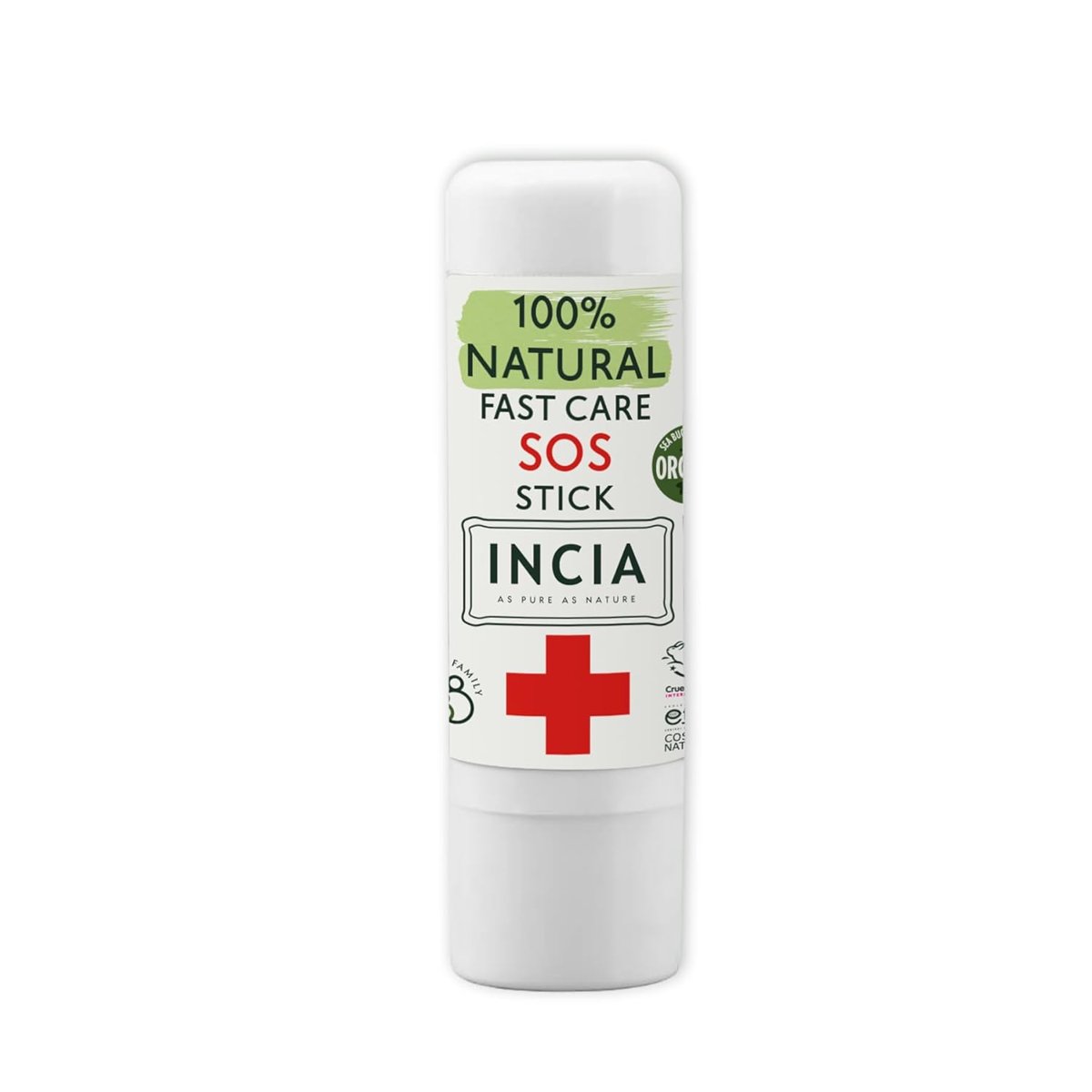 INCIA%100 Doğal Sos Stick Anlık Yatıştırıcı Organik Yalancı İğde Hızlı Koruma Bitkisel 6 G