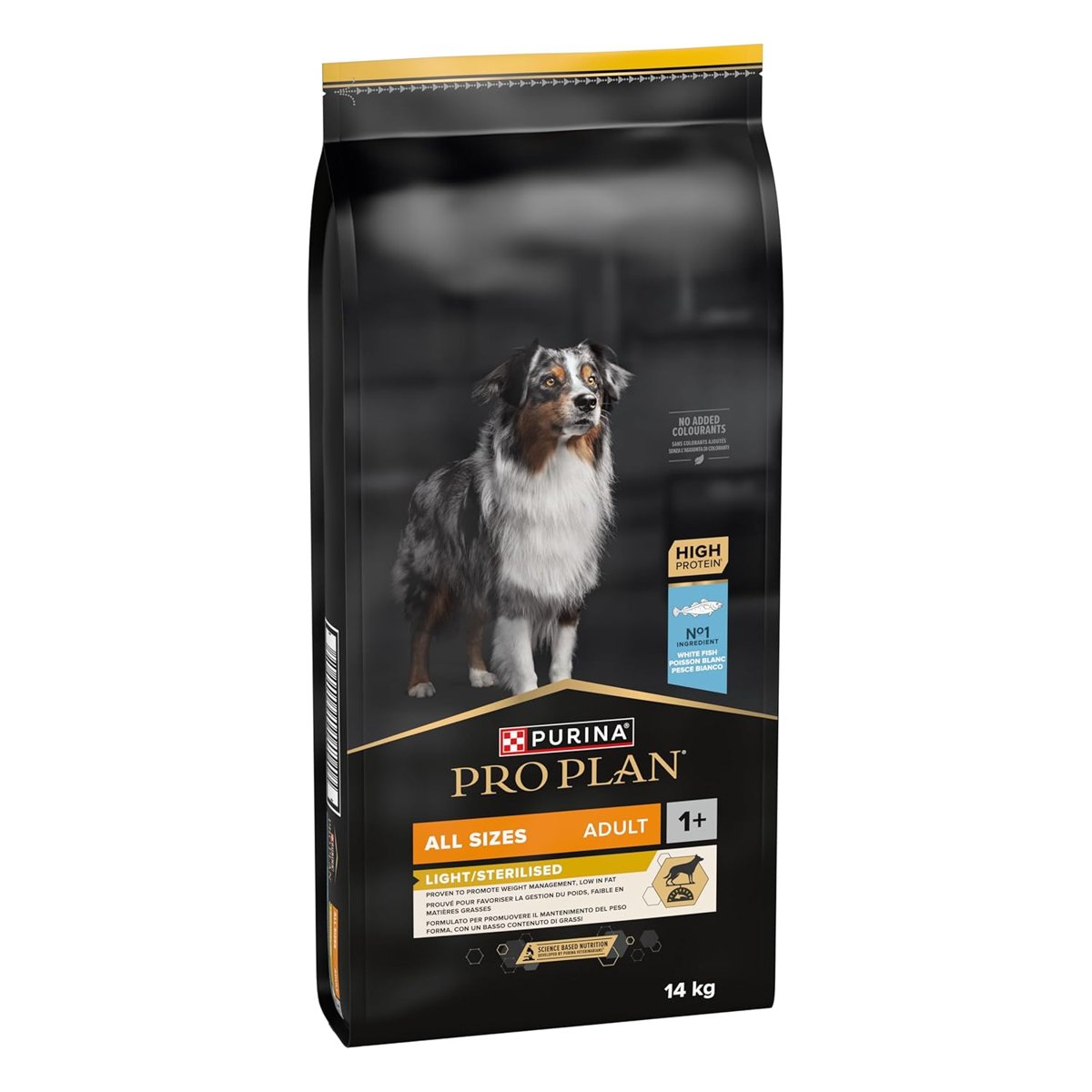 Pro Plan All Size Beyaz Balıklı Sterilised-Light Yetişkin Köpek Maması 14 kg