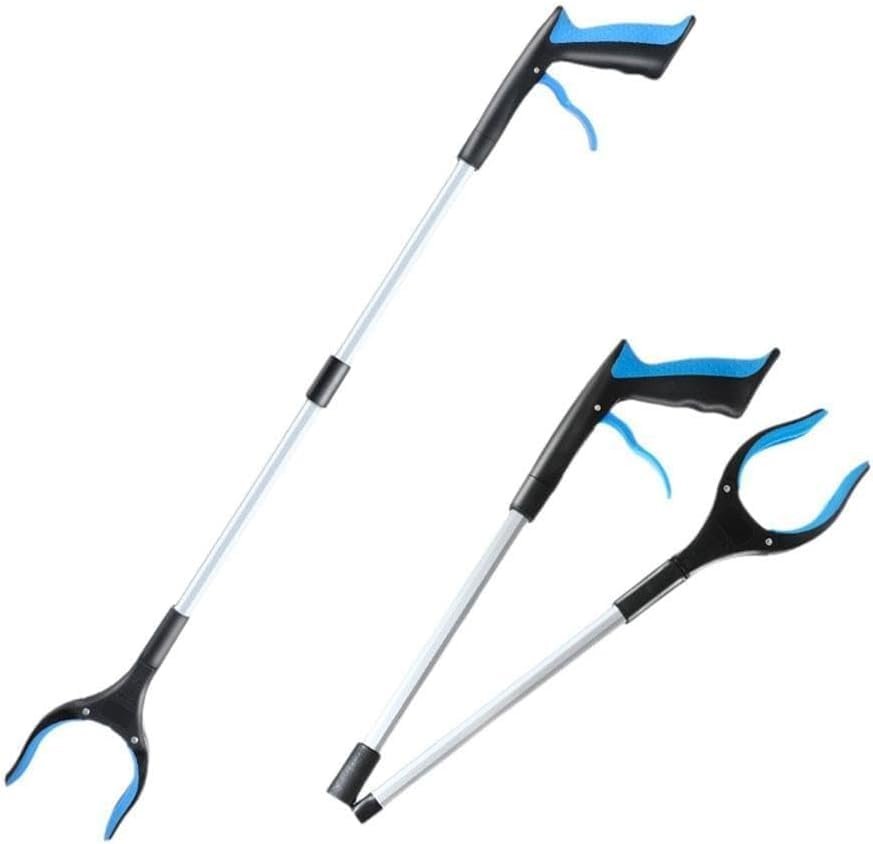 AEE® Otomatik Çöp Toplama Kıskaç Aparatı 83 cm Katlanabilir Borulu Çok Amaçlı Uzatma Tutacağı – Bas Tut Mekanizmalı Erişim ve Toplama Aracı