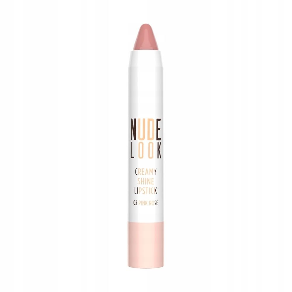 Golden Rose Nude Look Creamy Shine Lips. No:02 Pink Rose 1 Paket