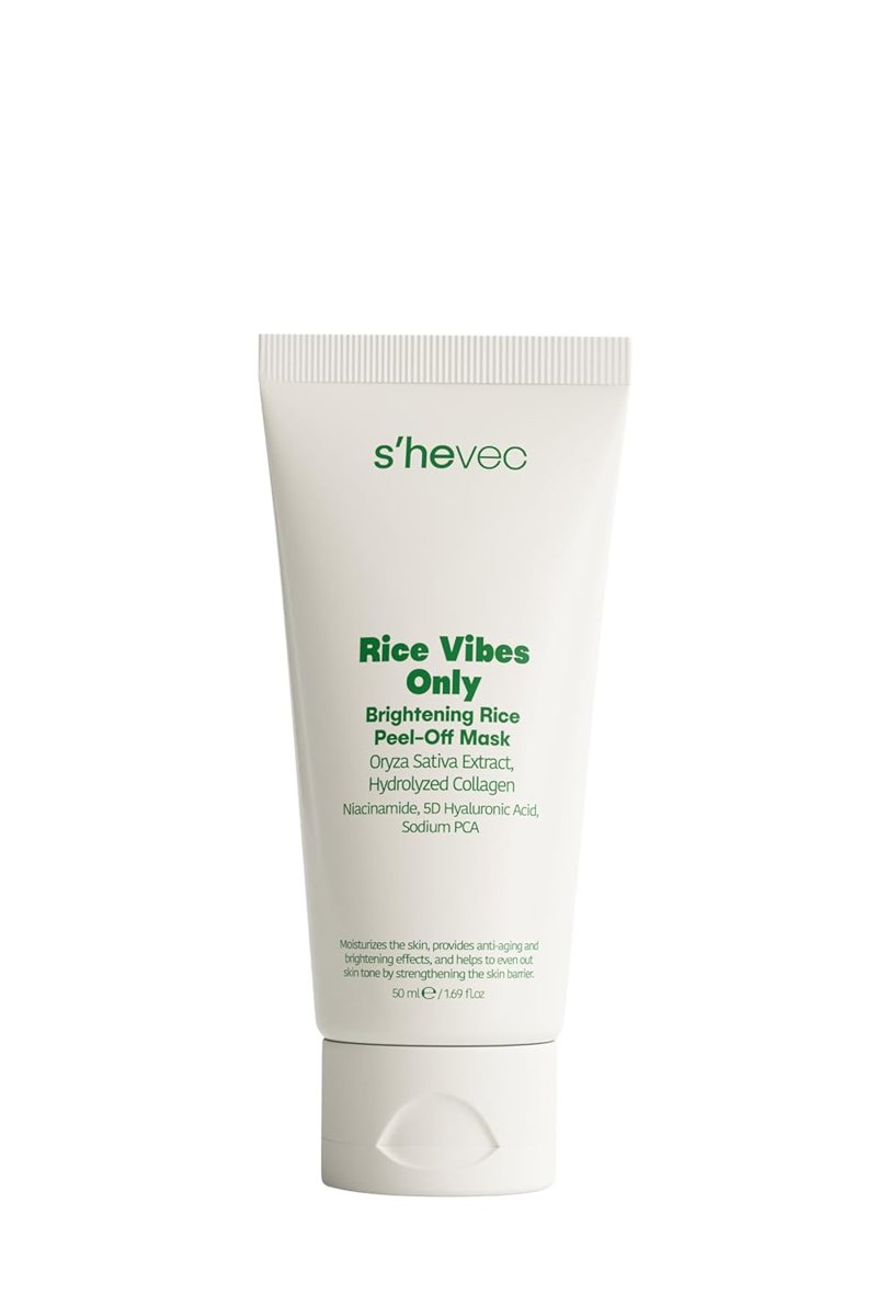 She Vec Rice Vibes Only – Aydınlatıcı Pirinç Maske (%100 Vegan)