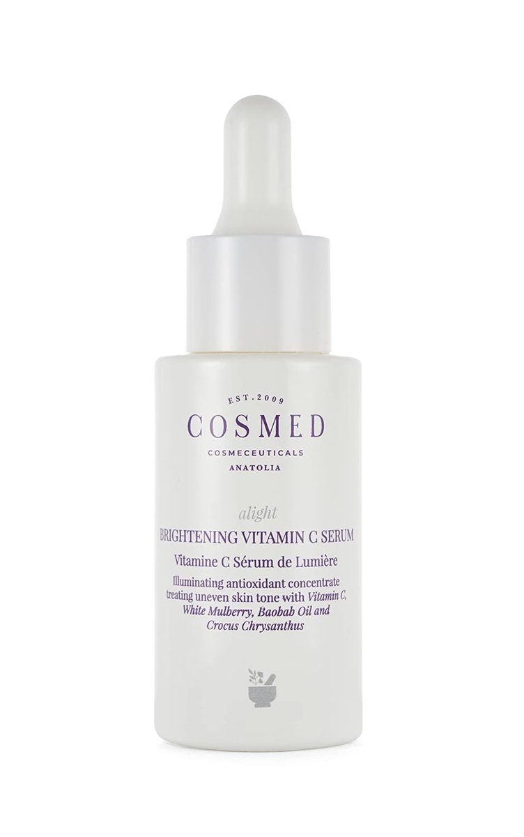 Cosmed Aydınlatıcı ve Leke Karşıtı Etkili C Vitamini Serum - Brightening Vitamin C Serum - 30 ml