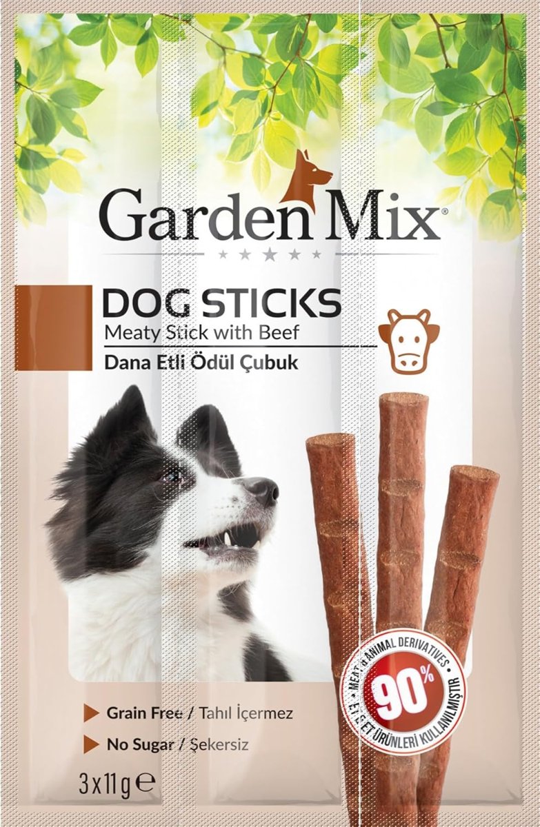 Gardenmix Dana Etli Köpek Stick Ödül 3Lü, 580-201