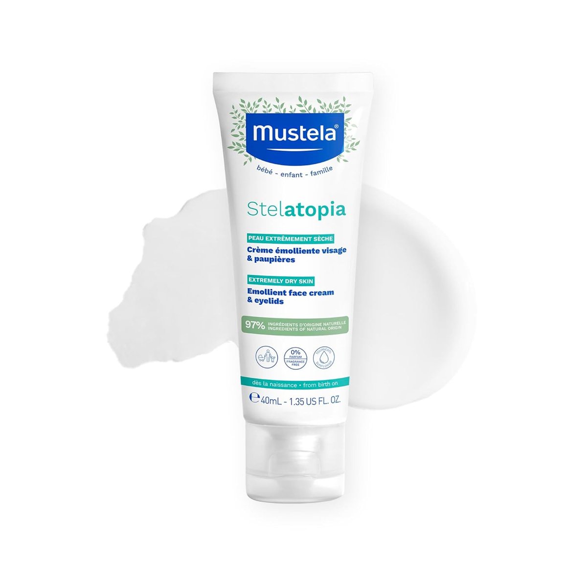 Mustela Stelatopia Emollient Yüz Kremi (40ml)