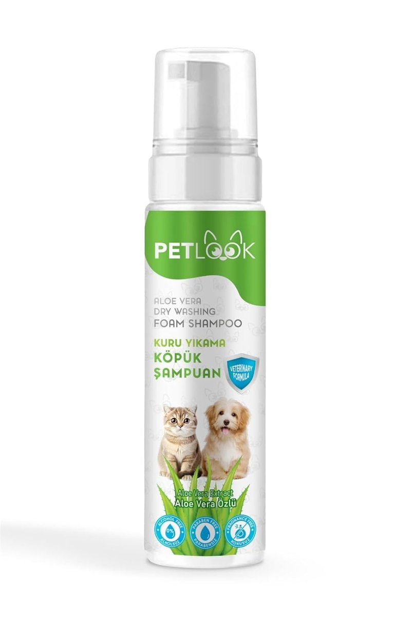 PETLOOK Kedi ve Köpek Köpük Şampuan, 200 Mililitre
