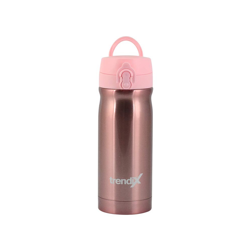 TRENDİX ÇELİK İÇLİ MATARA 350ml PASTEL PEMPE