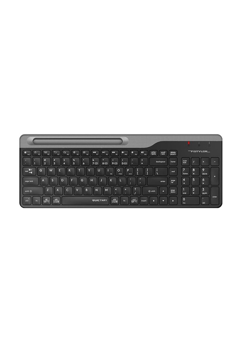 A4tech A4 Tech FBK25 (Q) Türkçe FN-Multimedya Bluetooth  2.4Ghz Nano Kablosuz Klavye, Siyah