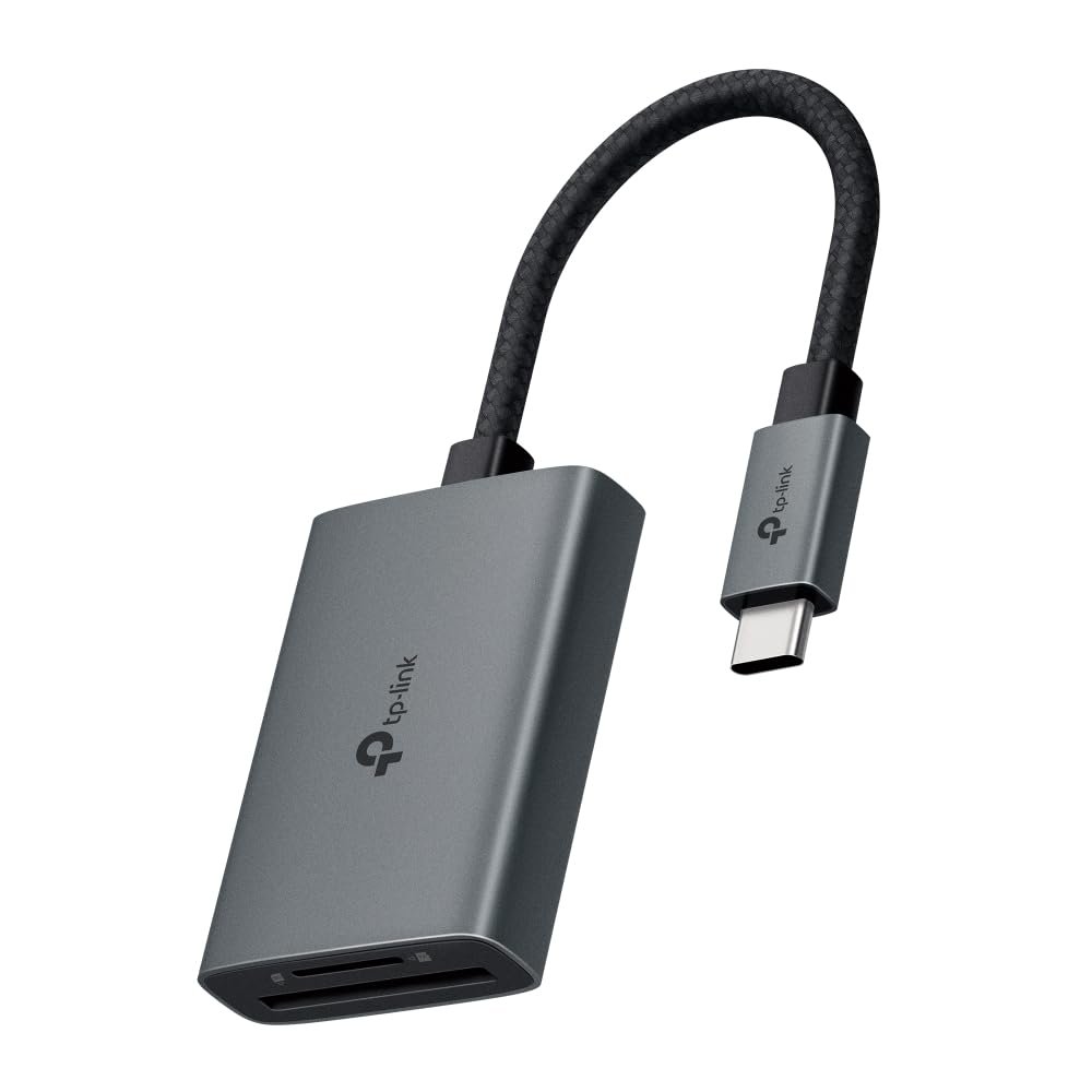 TP-Link UA430C; USB 3.0 Type-C ile SD  microSD 3.0 Kart Okuyucu