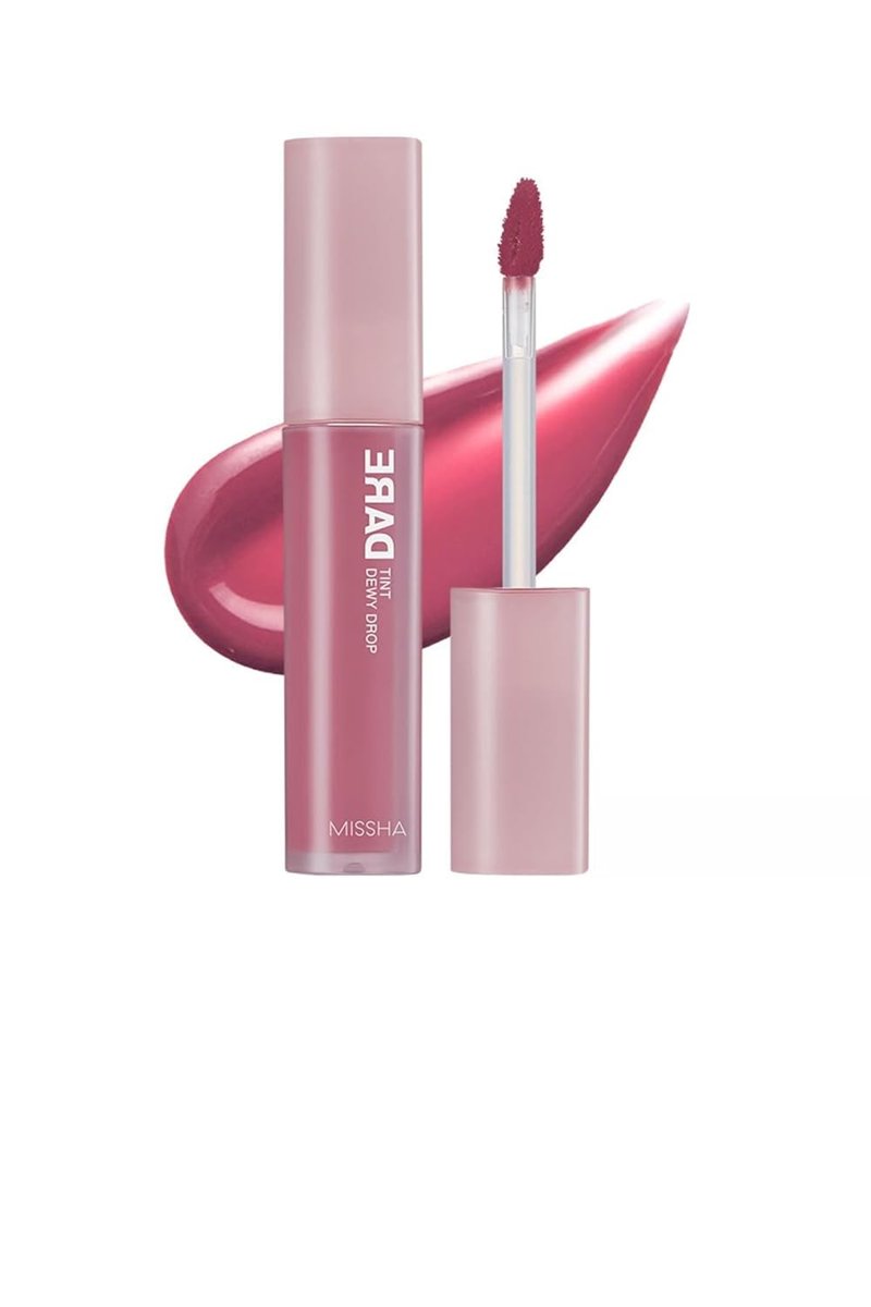 MISSHA Uzun Süre Kalıcı, Nemli Bitiş Sunan Parlak Tint Dare Tint Dewy Drop (Rosy Drop)