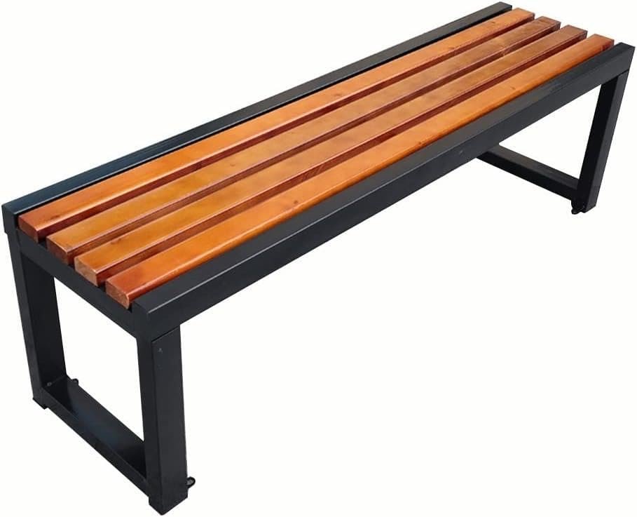 Metal Doğal Ağaç Masif Bank Bench Oturma Koltuğu Bekleme Salonu Ofis Yemek Masası Bank  Bench 150 C
