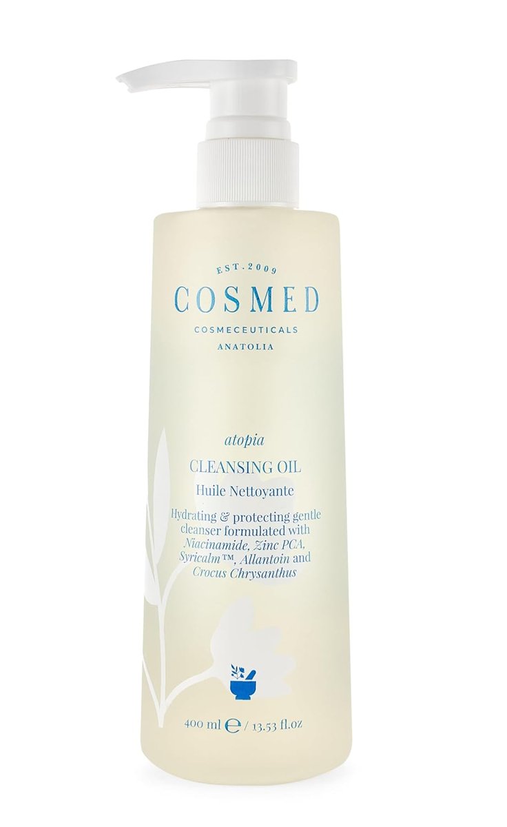COSMED Cleansing Oil, Yüz ve Vücut için Yağ Bazlı Temizleyici, 400 ml