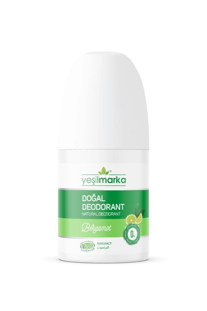 Yeşilmarka Doğal Deodorant- Bergamot- Terlemeyi Değil Ter Kokusunu Engelleyin- Çocuk ve Yetişkin İçi