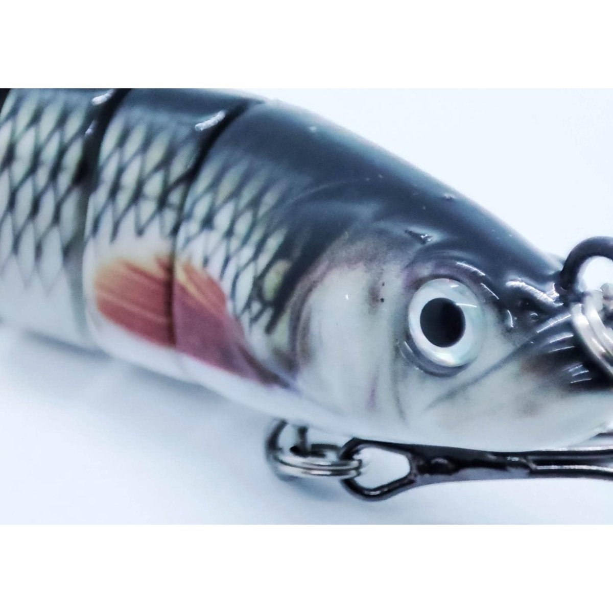 Valkyrie 8 Eklemli 3D Oynak Rapala 13.5gr Sahte Balık Yem Wobblers Swimbait Tuzlu ve Tatlı Su