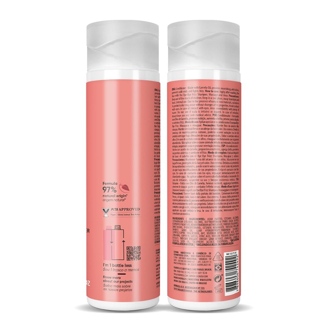CADIVEU PROFESSIONAL Essentials Bye Bye Frizz Bakım Kremi, 250ML