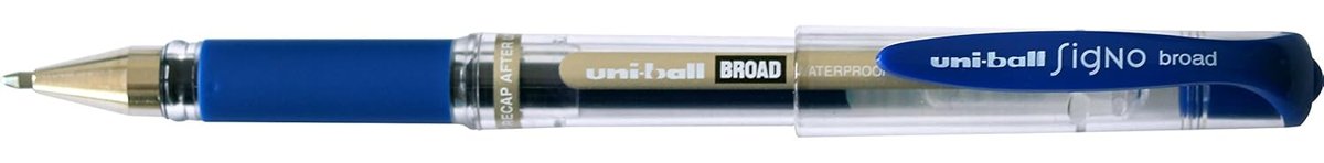 Uni-Ball UM-153 İmza Kalemi, Mavi