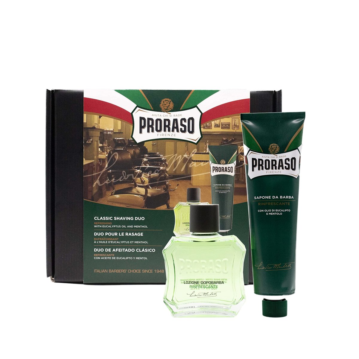 Proraso Duo Tıraş Seti/T.Kremi + Losyon - Okaliptüs