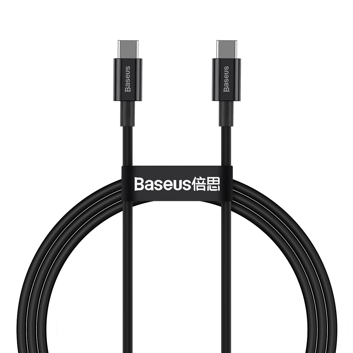 Baseus Superior Hızlı Şarj Özellikli 100W Type-C to Type-C Kablo 1m-Siyah