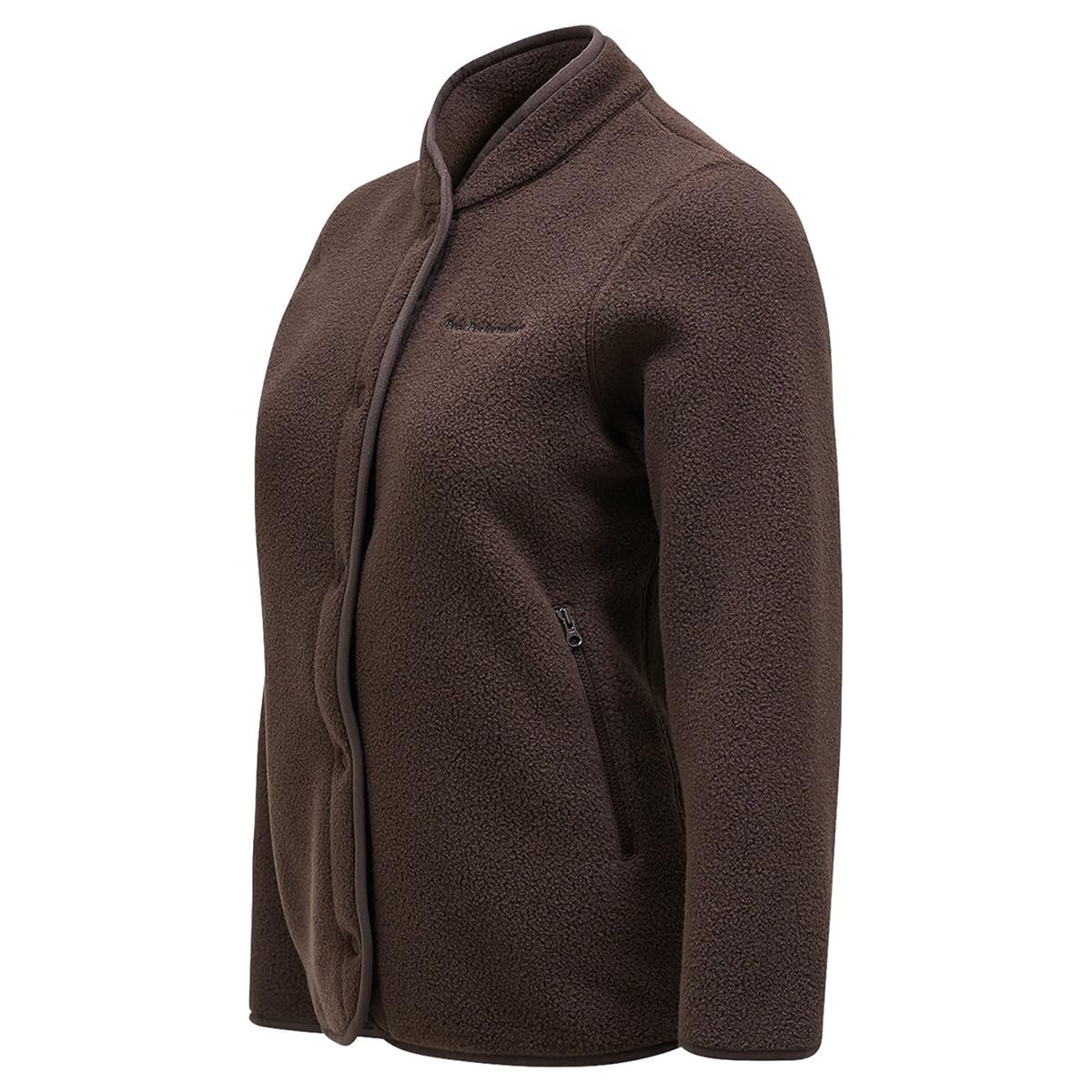 Peak Performance W Fleece Snap Cardigan Kadın Kahverengi Outdoor Polar G78131180