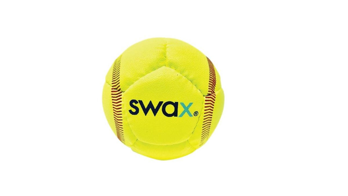Swax Antrenman Softball 2'li Paket, Sarı, 28 cm Softbol