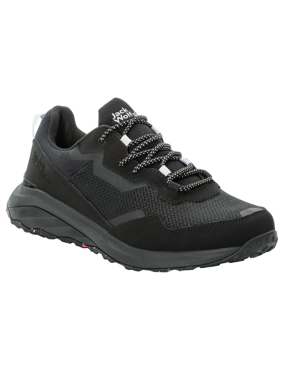 Jack Wolfskin DROMOVENTURE LOW M Erkek Outdoor Ayakkabı, Siyah, 44